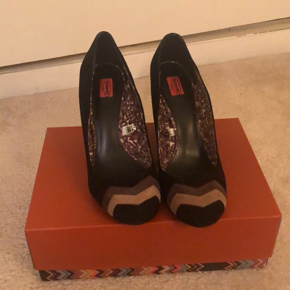Missoni for Target black pumps